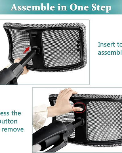 Footrest for Desk Adjustable Height 2-in-1 Function Rotatable Ergonomic Under Desk Footrest Ottoman Stool Rolling Leg Rest for Home Office (Gray)