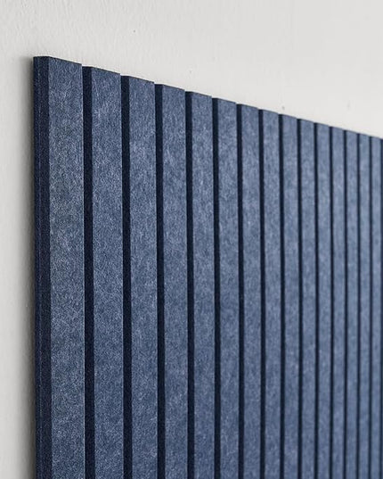 Large Bulletin Board 48x36 - Office Wall Organizer to Replace Your Old Cork Boards for Walls for Office Decor -12-Pack Felt Wall Panels to Use in Home Office Decor, Classroom Decor (Indigo)