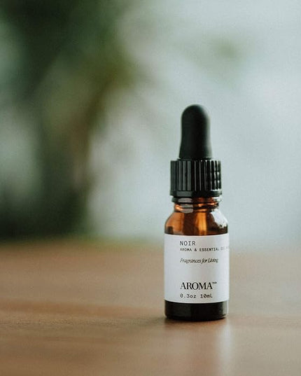 Noir Aromatech Noir Aroma Essential Oil Blend: Hotel Inspired Aromatherapy with for Ultrasonic Diffusers & Nebulizers - 0.3 fl oz, 10 mL