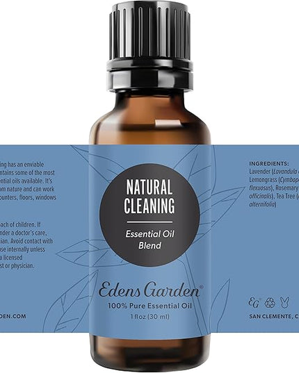 Edens Garden Natural Cleaning Essential Oil Blend, 100% Pure & Natural Premium Best Recipe Therapeutic Aromatherapy Essential Oil Blends 30 ml