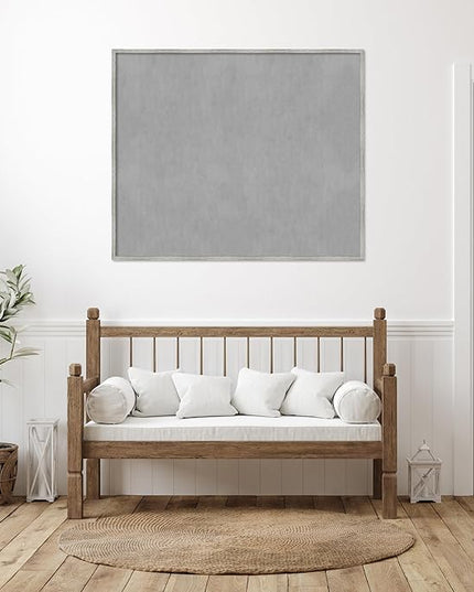 Amanti Art White Framed Magnetic Board 41x49 Oversize Vision Board for use with Magnets, 100% Metal Sheet to Display Items as Office Decor or for Home Organization in mudroom, Kitchen or Kids Room