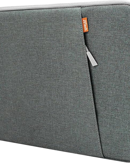 JETech Laptop Sleeve for 13-14Inch MacBook Air/Pro (M5/M4/M3/M2/M1) 2020-2025, 13-13.6 Inch Notebook, Waterproof Shock Resistant Bag Case with Accessory Pocket (Grey)