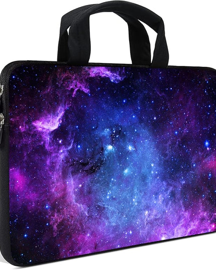 AMARY 11.6" 12" inch Laptop case chromebook case Neoprene Notebook Carrying Pouch Chromebook Sleeve Ultrabook Case Tablet Cover Fit Apple MacBook Air HP DELL Lenovo Asus Samsung (Stars)