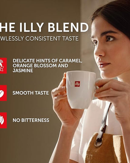 illy Instant Coffee, Classico Medium & Intenso Dark Roasts, 100% Arabica, Premium Italian Coffee, 3.3oz, 6 Variety Pack