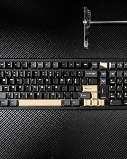 Sumgsn 173 Keys Doubleshot Keycaps Cherry Profile Apes Keycaps Set 7u Spacebar Fit for 61/64/87/104/108 Cherry Mx Switches ISO ANSI Layout Mechanical Keyboards Alice Keyboards