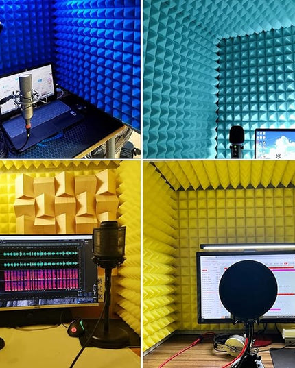 Portable Sound Recording Vocal Booth Box,Desktop Soundproof Cover,Isolation Booth,Sound Absorbing Shield,sound Proof Foam Panels To Filter Vocal,studio Booth,isolation Booth,portable Recording Studio