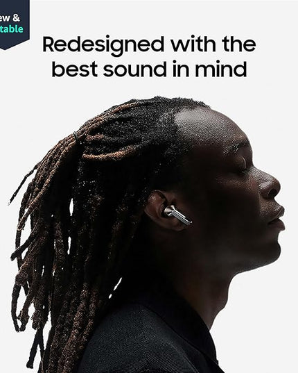 Samsung Galaxy Buds 3 Pro AI True Wireless Bluetooth Earbuds, Noise Cancelling, Sound Optimization, Redesigned Comfort Fit, Silver [US Version, Amazon Exclusive, 2Yr Warranty]
