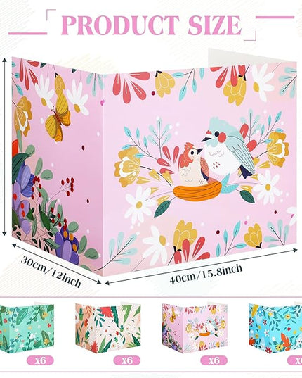 Crtiin 24 Pcs Privacy Folders for Students Desk Dividers Standard School Privacy Cardboard Board Testing Dividers Shield for Classroom Teacher Supplies Keep Eyes from roving(Fresh)