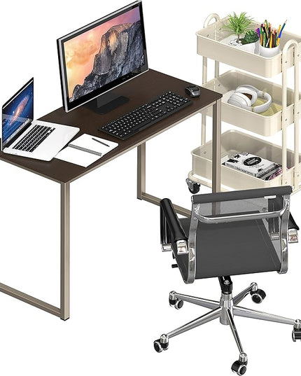 SHW Mission 32-Inch Home Office Computer Desk, Espresso
