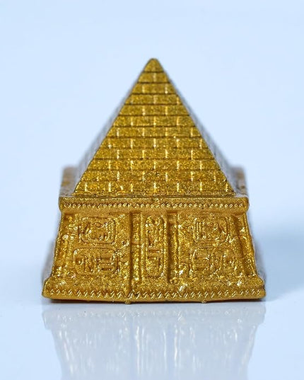 Golden Egyptian Pyramid Artisan Keycap R1 SA Profile Custom Keycaps 1U ESC Handmade Gaming Cute Key Cap Cherry MX Switch Compatible Mechanical Keyboard Mummy Lover Gift