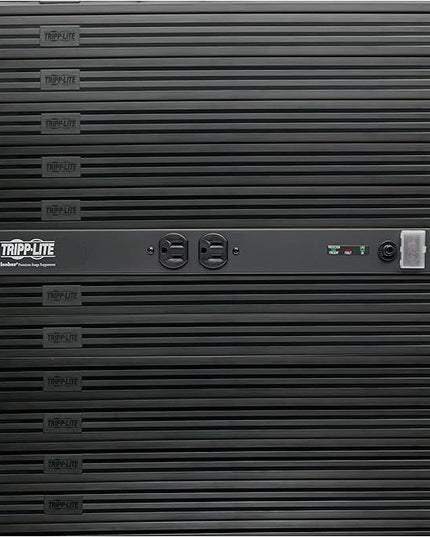 Tripp Lite 12-Outlet Rackmount PDU Isobar Surge Protector Power Strip, 15A, 3840 Joules, 15ft Cord with 5-15P Plug, 1U Rack-Mount, Lifetime Manufacturer's Warranty & $25,000 Insurance (ISOBAR12ULTRA)