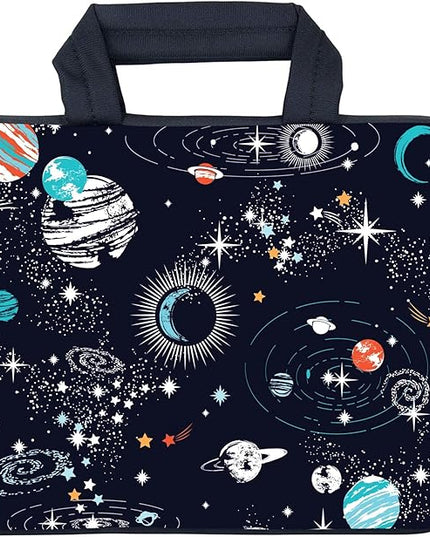 AMARY Laptop Sleeves 11.6" 12" Laptop Handle Bag Neoprene Notebook Carrying Pouch Chromebook Sleeves case Ultrabook Case Tablet Cover Fit Apple MacBook Air HP DELL Lenovo Asus for Men Women (Galaxy)