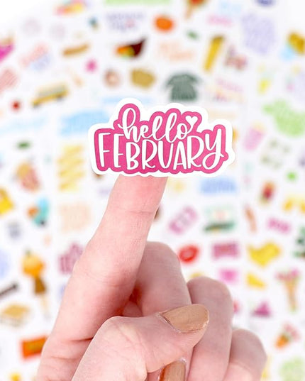 Bloom Daily Planners New Holiday Seasonal Planner Sticker Sheets - Seasonal Sticker Pack - Over 250 Stickers Per Pack!