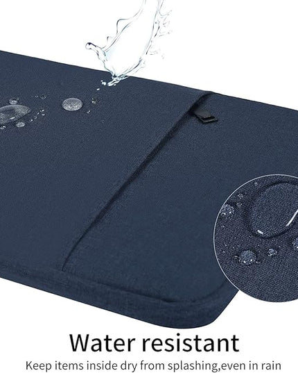 13-13.3 Inch Waterpoof Laptop Case Bag for Dell XPS 13 9305 9300 7390 9380, ASUS Zenbook, Dell Inspiron 13 5000 7000, Lenovo Yoga 730 13.3, Acer Aspire, HP Envy 13/Spectre X360 13.3 inch Laptop Bag