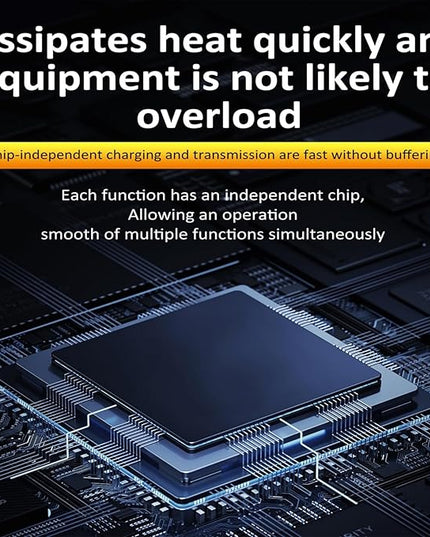 Aluminum USB C Laptop Stand 7 Port Expansion Adapter 4K60Hz 100W Charging Gigabit Ethernet Card Reader Foldable Computer Type C Docking Station