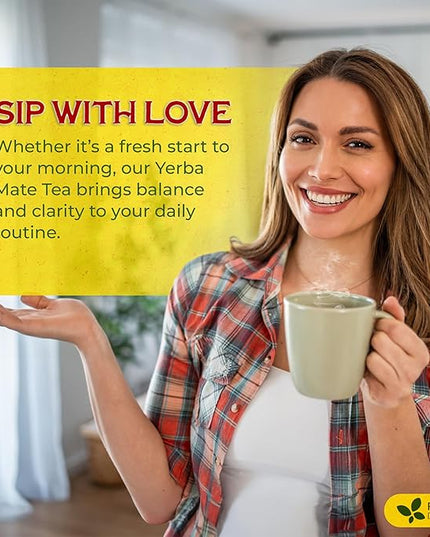 FreshDrinkUS, Yerba Mate Tea Bags | 120 Tea Bags | Traditional South American Herbal Tea – Smooth & Refreshing Flavor – Premium Quality, Sustainably Sourced. Vegan.