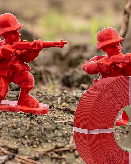 Polymaker Panchroma Refill Spool Matte Army Red PLA 3D Printing Filament Refill, Compatible with All Reusable Spools and All Major FDM 3D Printers, Tangle-Free, Vibrant Colors, 1.75mm 1kg