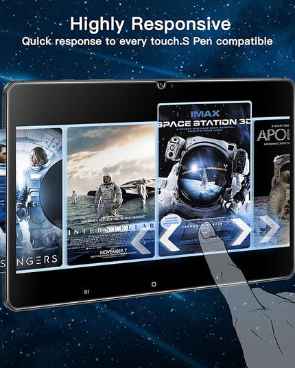 JETech Screen Protector for Samsung Galaxy Tab S9 11-Inch and Galaxy Tab S10 Lite / S10 FE / S9 FE 10.9-Inch, with Easy Installation Frame, Tempered Glass Film, HD Clear, 2-Pack