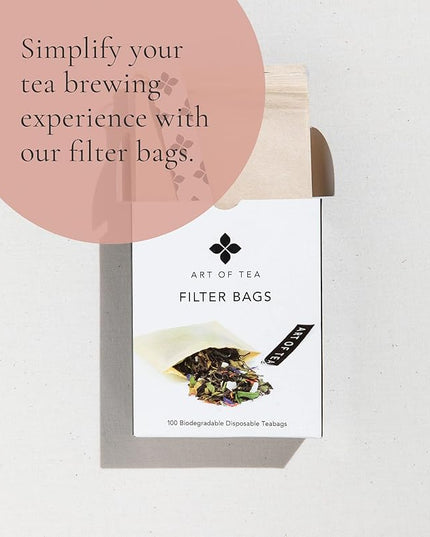 Art of Tea | Rose Black 2.5oz | Naturally Caffeinated Rose Tea | Artisan Loose Leaf Tea Tin
