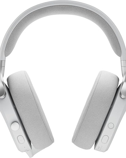 Fractal Design Scape Light - Wireless PC Gaming Headset - Detachable Flip-to-Mute Microphone with Noise Cancellation - Battery Life Up to 40 Hours - Configurable Ambient Lighting - Gray