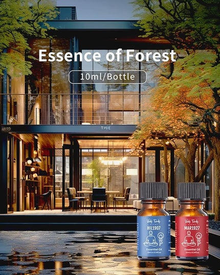 Hotel Scent Essential Oils Set, VEDA TINDA SCENT Luxury Hotel Diffuser Oil, Aromatherapy Gift Hotel Inspired Fragrance Oil Blends (6 x 10 ML) for Waterless Diffusers, Soap & Candle Making Scents