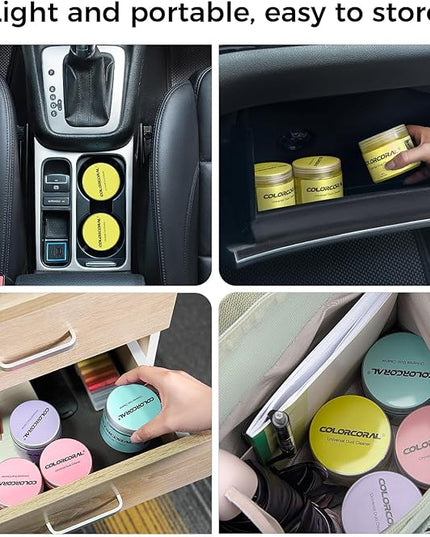 COLORCORAL Universal Cleaning Gel for Office Electronic Products Keyboard Cleaner Dust Cleaning Gel for Car Interior Cleanings,Car Putty Reusable Slime goo, Magic Cleaning Putty for Vehicle Vents