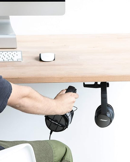 Elevation Lab The Anchor™ (2 Pack) - The Original Under-Desk Headphone Stand Mount Holder