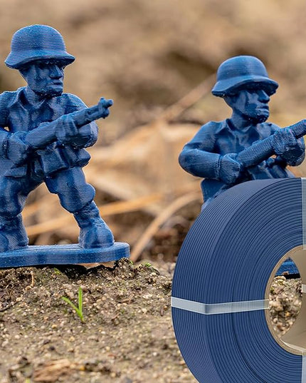 Polymaker Panchroma Refill Spool Matte Army Blue PLA 3D Printing Filament Refill, Compatible with All Reusable Spools and All Major FDM 3D Printers, Tangle-Free, Vibrant Colors, 1.75mm 1kg
