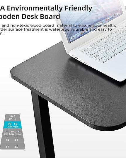 EUREKA ERGONOMIC 60 Inch Black Corner L Shaped Computer Desk, Home Office Gaming Study Work Writing Table Long Large Sturdy Workstation Simple Modern with Metal Legs, Left Side