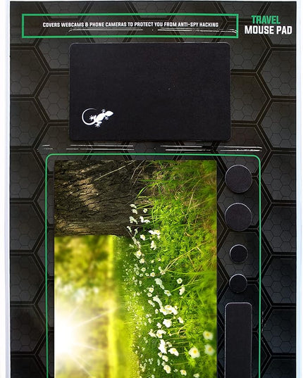 Adhesive Mouse Pad - Peel and Sticks to Any Surface - Travel Mouse Pad, Sticky for Any Surface - Excellent Tracking - Sunny Meadow