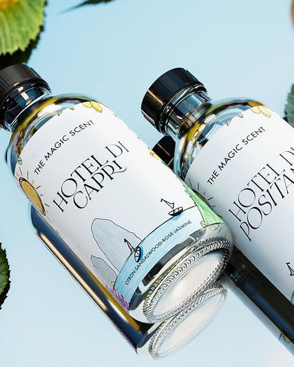 The Magic Scent Hotel Di Capri Hotel Scent Diffuser Oil - Cold-Air & Ultrasonic Fragrance Oil for Diffuser Inspired by Capri, Italy - Essential Oils for Diffusers Aromatherapy (500 ml)