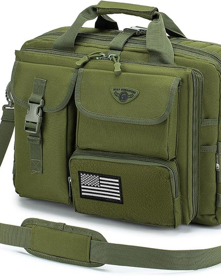 Stypos Tactical Messenger Bag Briefcase for Man Military Laptop Bag 14 Inch/15.6 Inch /17.3 Inch Messenger Shoulder Work Bag