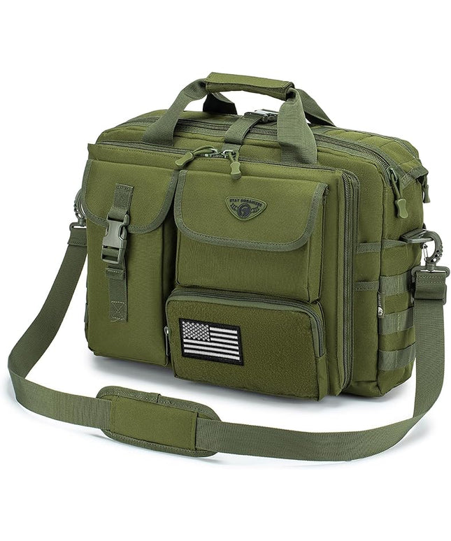 Stypos Tactical Messenger Bag Briefcase for Man Military Laptop Bag 14 Inch/15.6 Inch /17.3 Inch Messenger Shoulder Work Bag