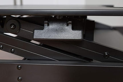 Lorell Adjustable Desk/Monitor Riser, Black