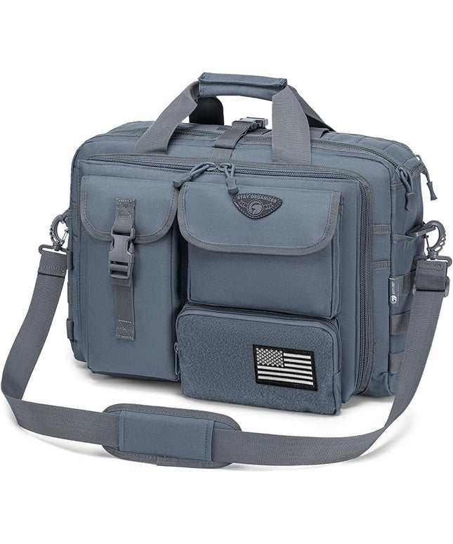 Stypos Tactical Messenger Bag Briefcase for Man Military Laptop Bag 14 Inch/15.6 Inch /17.3 Inch Messenger Shoulder Work Bag