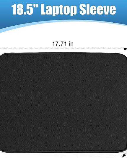 Ctemnpho 18.5 inch Portable Monitor Case Storage Bag, Portable Computer Cover Bag with Pocket Zipper for 17.3 inch Laptop Sleeve, Laptop Notebook Computer Gaming Display Protective Travel