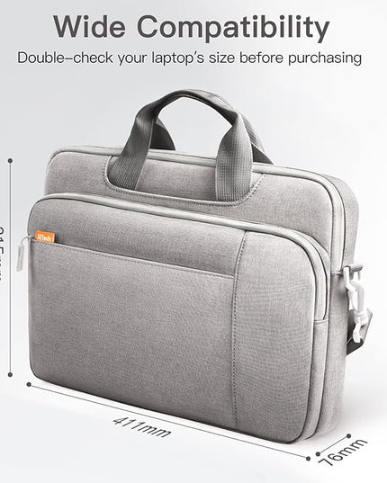 JETech Laptop Bag Case, Waterproof Computer Sleeve Cover Compatible with MacBook Air/Pro, Surface Book and Other Laptops