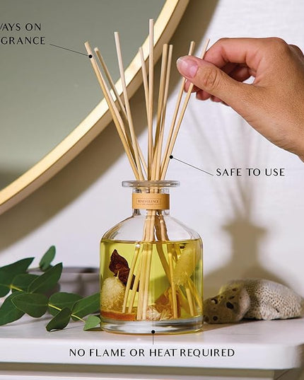 Benevolence LA Golden Luster Gift Box | Candle, Room Spray & Reed Diffuser | Orange, Cedarwood & Clove | Luxurious Home Fragrance | Ready for Gifting |Gift Set for Women