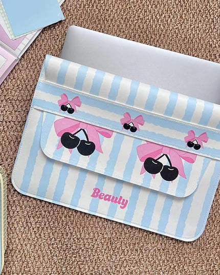 PU Leather Laptop Sleeve Laptop Tablet Sleeve Case Suitable for 13.3inch (style1)
