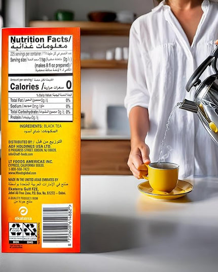 Lipton Yellow Label Finest Blend | Loose Tea | Premium Tea | Compatible for Everyday Use | Suitable for Chai Lovers | 450 Grams (Pack of 6)