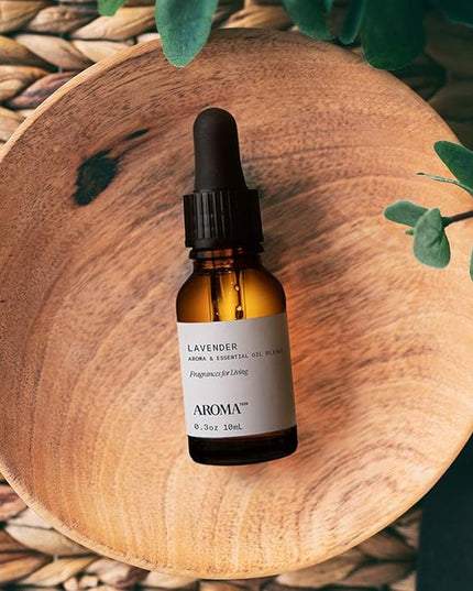 Aromatech Lavender Aroma Essential Oil Blend: Hotel Inspired Aromatherapy with for Ultrasonic Diffusers & Nebulizers - 0.3 fl oz, 10 mL