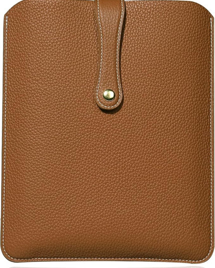 Genuine Leather Laptop Sleeve 13 Inch, Precisely Compatible with MacBook Pro M2 2022 M1 2020-2016 & Mac Air M3 2024 M2 2022 M1 2020,IPad Pro 12.9/Air13/,can be Placed with Magic Keyboard