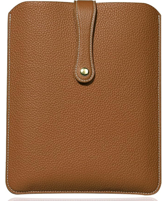 Genuine Leather Laptop Sleeve 13 Inch, Precisely Compatible with MacBook Pro M2 2022 M1 2020-2016 & Mac Air M3 2024 M2 2022 M1 2020,IPad Pro 12.9/Air13/,can be Placed with Magic Keyboard