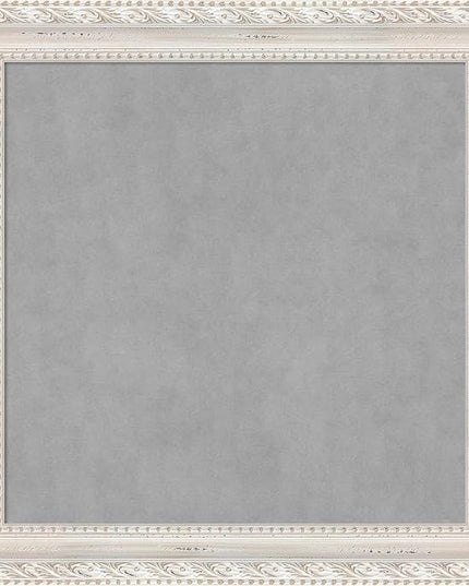 Amanti Art White Framed Magnetic Board 30x30 Medium Vision Board for use with Magnets, 100% Metal Sheet to Display Items as Office Decor or for Home Organization in mudroom, Kitchen or Kids Room