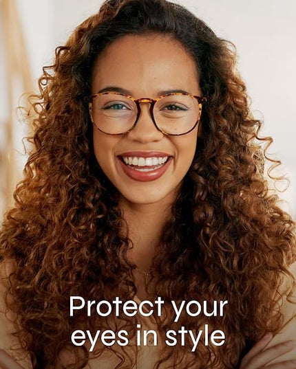 IBOANN Blue Light Glasses for Woman/Men, Fashion Blue Light Glasses Men, Fake Glasses Help Reduce Screen Fatigue