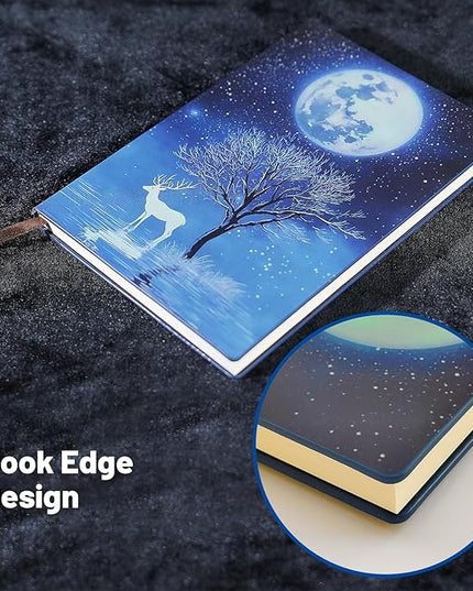 Glow-in-the-Dark Cool Journal Notebooks, Suitable for Boys, Girls, and Children As Gifts, School Specific Diary， A5 Notepad