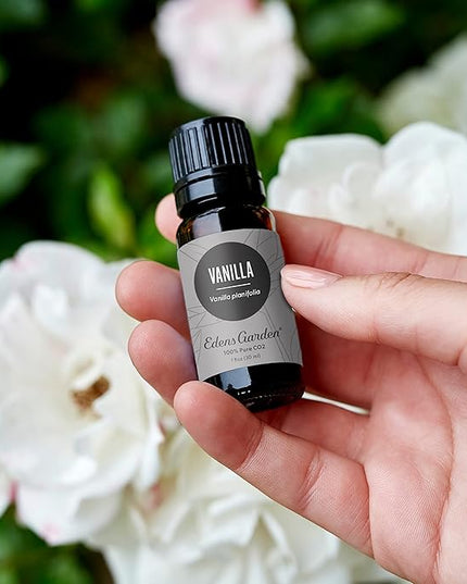 Edens Garden Vanilla CO2 Essential Oil- 100% Pure Premium Grade, Undiluted, Natural, Therapeutic, Aromatherapy, The Best for Diffuser, Skin, Candle, Humidifiers 10 ml (.33 fl oz)