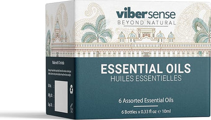 Essential Oils Set - Top 6 Blends for Diffusers, Home Care, Candle Making Scents, Fragrance, Aromatherapy, Humidifiers, Gifts -Eucalyptus,Tea Tree,Pepper Mint,Lemon Grass,Lavender & Orange 10ml