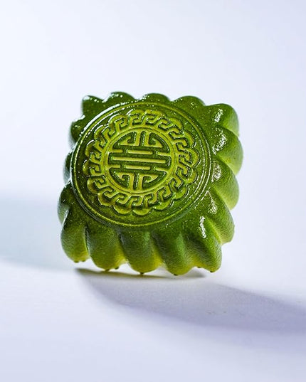 Mid-Autumn Festival Green Mooncake Artisan Keycap R1 SA Profile Custom Cute Keycaps 1U ESC Handmade Gaming Resin Key Cap Cherry MX Switch Compatible Mechanical Keyboard Lover Gift