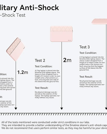 Smatree Laptop Sleeve for 16 inch HP ZBook Firefly/Fury G10/G9 Mobile Workstation, for ZBook Firefly/Power G11/G11A, HP Laptop Case with Accessory Pocket, Patented Super Corner Design, Pink (E613P)